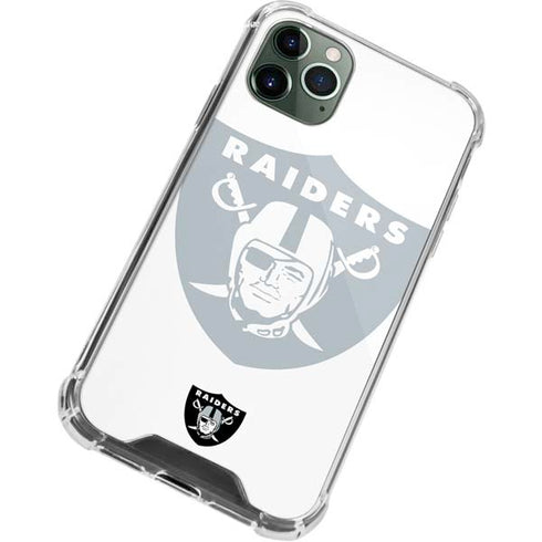 NFL Las Vegas Raiders Double Vision iPhone 12 Pro Max Clear Case