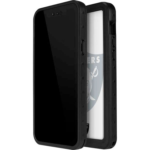 NFL Las Vegas Raiders Double Vision iPhone 12 Pro Waterproof Case