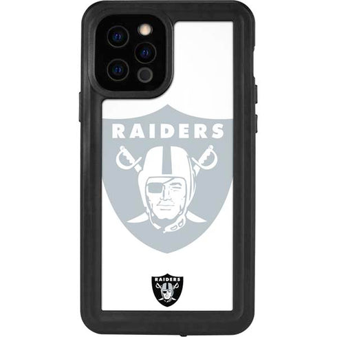 NFL Las Vegas Raiders Double Vision iPhone 12 Pro Waterproof Case