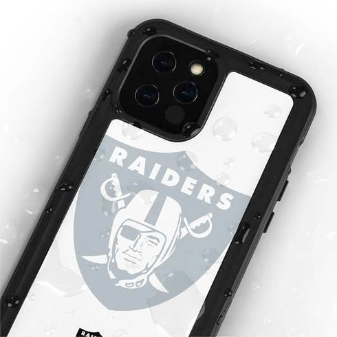 NFL Las Vegas Raiders Double Vision iPhone 12 Pro Waterproof Case
