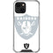 NFL Las Vegas Raiders Double Vision iPhone 13 Mini Clear Case