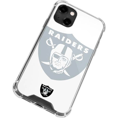 NFL Las Vegas Raiders Double Vision iPhone 14 Clear Case