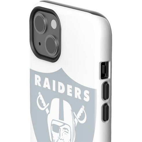 NFL Las Vegas Raiders Double Vision iPhone 15 Plus Impact Case
