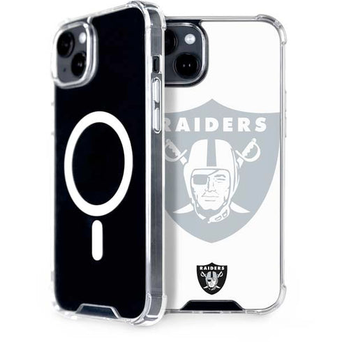 NFL Las Vegas Raiders Double Vision iPhone 15 MagSafe Case