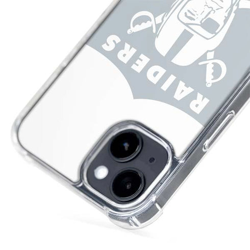 NFL Las Vegas Raiders Double Vision iPhone 15 MagSafe Case