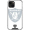 NFL Las Vegas Raiders Double Vision iPhone 15 Plus Clear Case