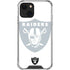 NFL Las Vegas Raiders Double Vision iPhone 15 Plus Clear Case