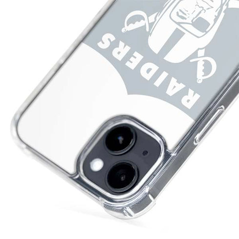 NFL Las Vegas Raiders Double Vision iPhone 15 Plus MagSafe Case