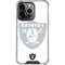 NFL Las Vegas Raiders Double Vision iPhone 14 Pro Clear Case
