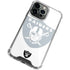 NFL Las Vegas Raiders Double Vision iPhone 14 Pro Clear Case