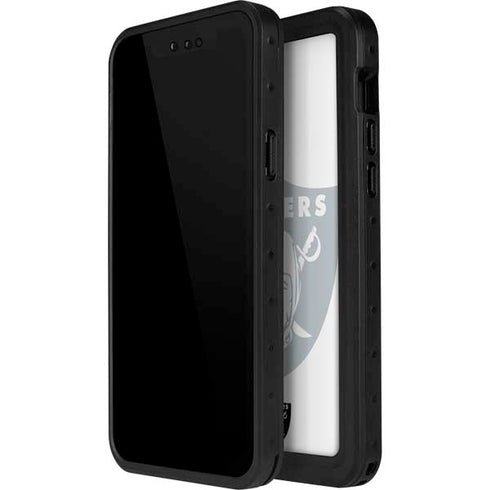 NFL Las Vegas Raiders Double Vision iPhone 15 Plus Waterproof Case