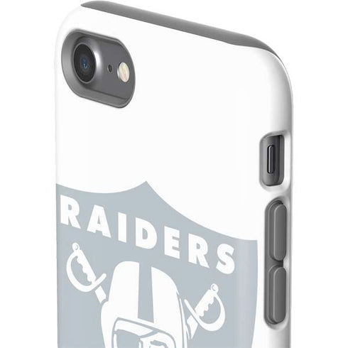 NFL Las Vegas Raiders Double Vision iPhone SE (2nd & 3rd Gen) Pro Case