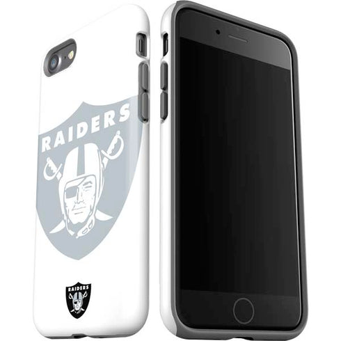 NFL Las Vegas Raiders Double Vision iPhone SE (2nd & 3rd Gen) Pro Case