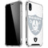 NFL Las Vegas Raiders Double Vision iPhone XR Clear Case