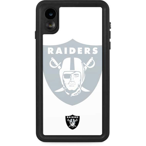 NFL Las Vegas Raiders Double Vision iPhone XR Waterproof Case