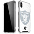 NFL Las Vegas Raiders Double Vision iPhone XS Max Clear Case