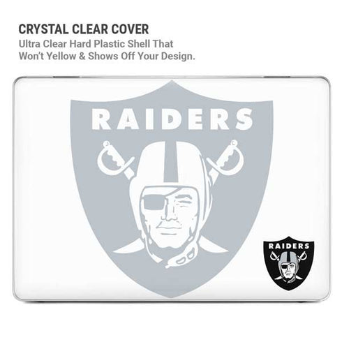 NFL Las Vegas Raiders Double Vision MacBook Air 15in (2023-2025) Case plus Skin