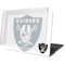 NFL Las Vegas Raiders Double Vision MacBook Pro 13in (2020) Case plus Skin