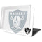 NFL Las Vegas Raiders Double Vision MacBook Pro 15in (2016-19) Case plus Skin