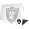 NFL Las Vegas Raiders Double Vision MacBook Pro 16in (2019-20) Case plus Skin
