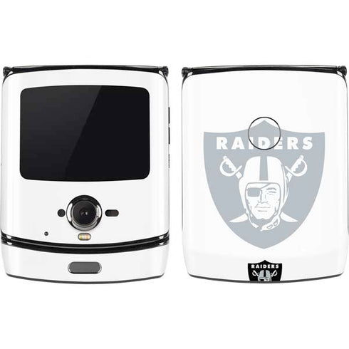 NFL Las Vegas Raiders Double Vision Motorola RAZR Skin