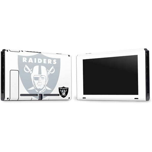 NFL Las Vegas Raiders Double Vision Nintendo Switch Bundle Skin