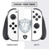 NFL Las Vegas Raiders Double Vision Nintendo Switch Bundle Skin