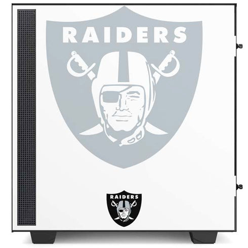 NFL Las Vegas Raiders Double Vision NZXT H510 Compact ATX Mid-Tower Case Skin