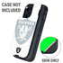 NFL Las Vegas Raiders Double Vision Otterbox Defender iPhone Skin