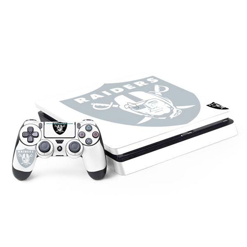 NFL Las Vegas Raiders Double Vision PS4 Slim Bundle Skin