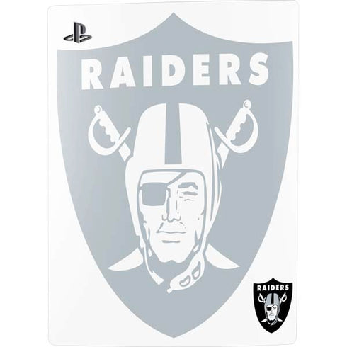NFL Las Vegas Raiders Double Vision PS5 Console Skin