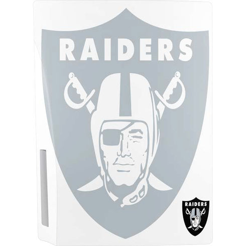 NFL Las Vegas Raiders Double Vision PS5 Console Skin