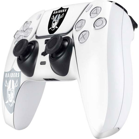 NFL Las Vegas Raiders Double Vision PS5 Controller Skin