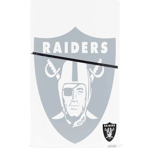 NFL Las Vegas Raiders Double Vision PS5 Slim Digital Edition Console Skin