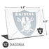 NFL Las Vegas Raiders Double Vision Universal Laptop 12in (9.8 x 6.8in) Skin