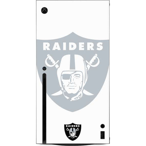 NFL Las Vegas Raiders Double Vision Xbox Series X Console Skin