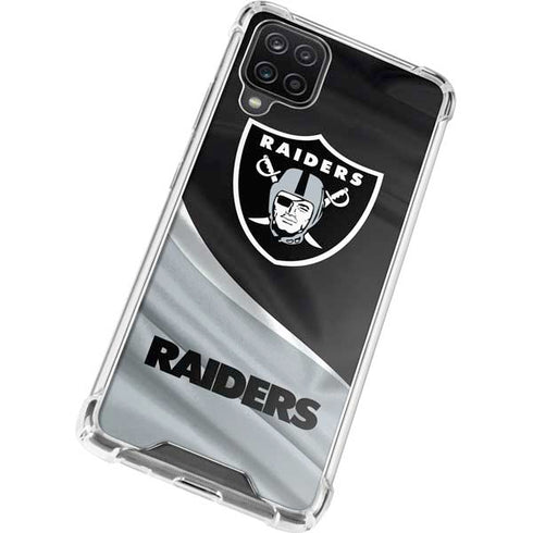 NFL Las Vegas Raiders Galaxy A12 Clear Case