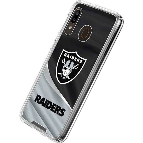 NFL Las Vegas Raiders Galaxy A30 Clear Case