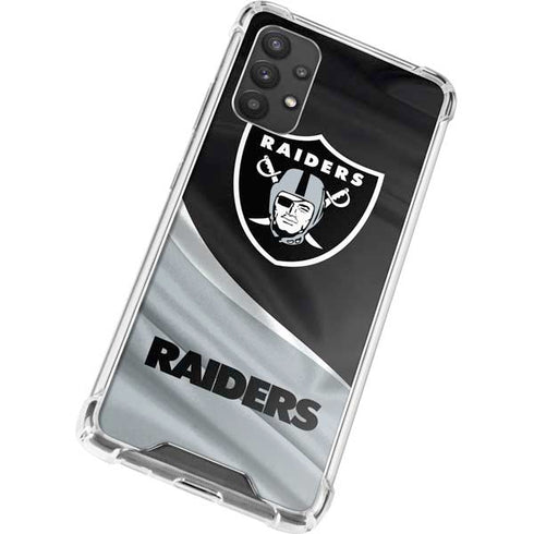 NFL Las Vegas Raiders Galaxy A32 5G Clear Case