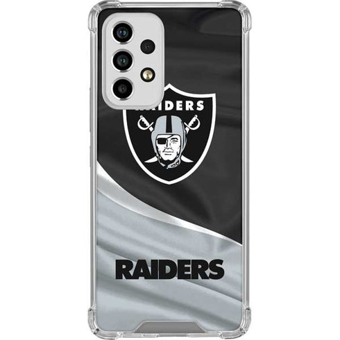 NFL Las Vegas Raiders Galaxy A53 5G Clear Case