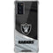 NFL Las Vegas Raiders Galaxy Note20 5G Clear Case