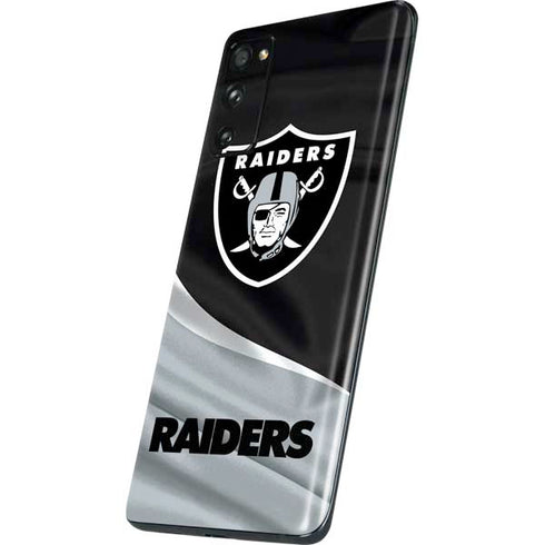 NFL Las Vegas Raiders Galaxy S20 Fan Edition Skin