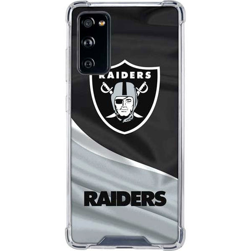 NFL Las Vegas Raiders Galaxy S20 FE Clear Case