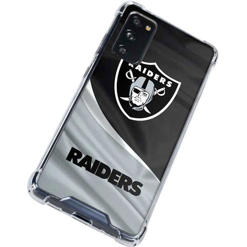 NFL Las Vegas Raiders Galaxy S20 FE Clear Case