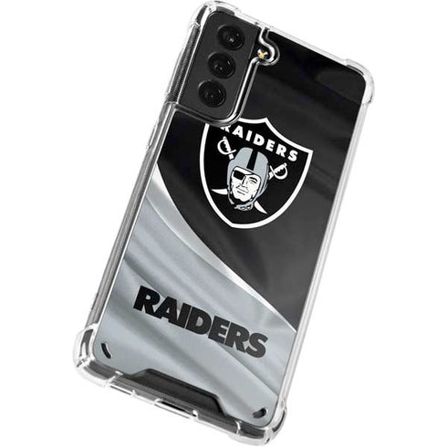 NFL Las Vegas Raiders Galaxy S21 Plus 5G Clear Case
