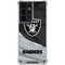 NFL Las Vegas Raiders Galaxy S21 Ultra 5G Clear Case