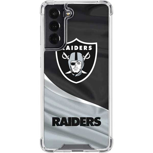 NFL Las Vegas Raiders Galaxy S22 Clear Case