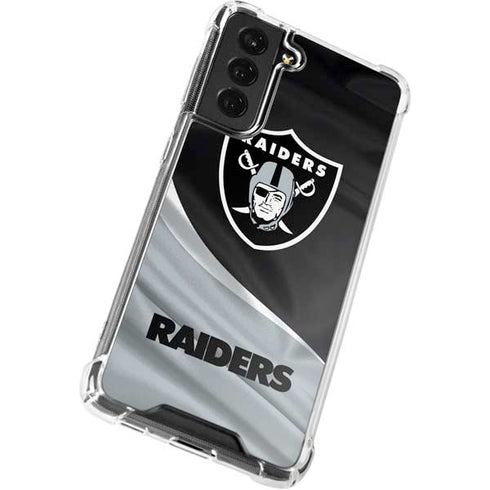 NFL Las Vegas Raiders Galaxy S22 Plus Clear Case