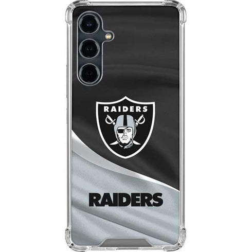 NFL Las Vegas Raiders Galaxy S23 FE Clear Case