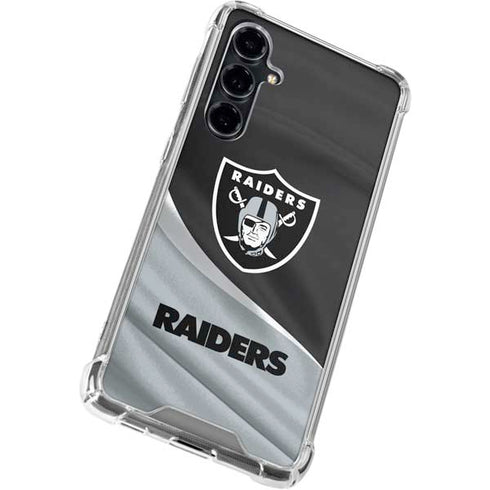 NFL Las Vegas Raiders Galaxy S23 FE Clear Case